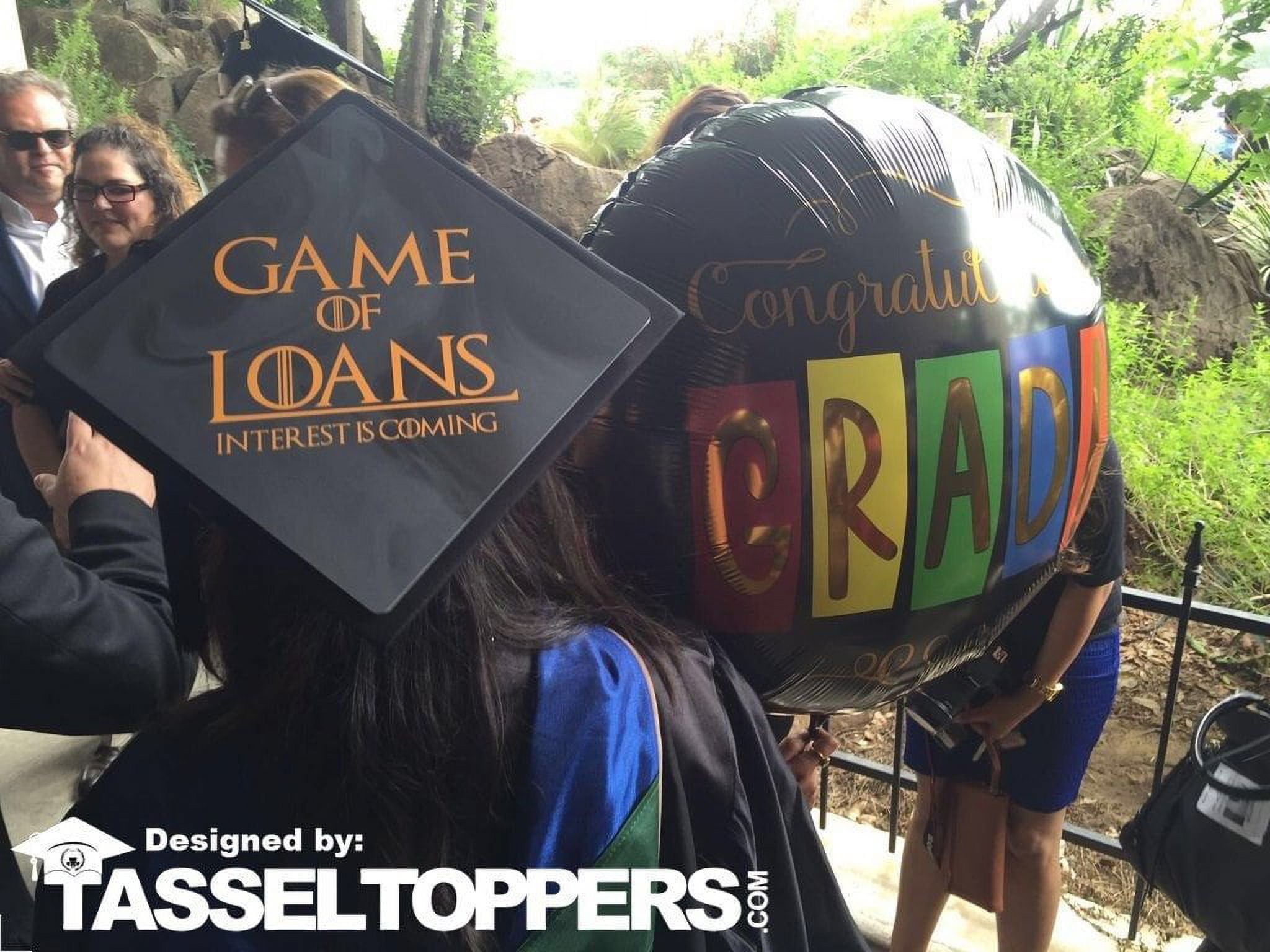 Game of Loans Grad Cap Tassel Topper