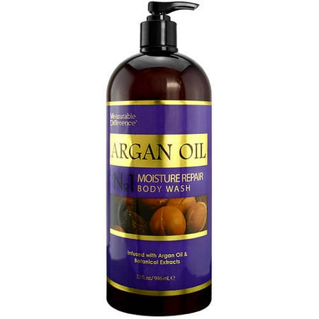 Measurable Difference Argan Oil Moisture Repair Body Wash, 32 fl oz