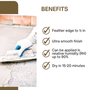 Rapid Patch Feather Edge Pro 10 in Gray Cement