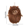 thumbnail image 3 of HOZVOMI Cute Animal Hand Towels for Kitchen and Bathroom Fast Drying Water Absorbent Fun Design Ideal for Home Decoration and Hand Drying, 3 of 6