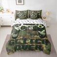 thumbnail image 2 of Castle Fairy Camo Gamepads Bedding Comforter Set 7 Pieces for Teens Adults,Video Game Full Bedding Set Lightweight,Abstract Geometric Gamer Fitted Sheet Flat Sheet,Microfiber Bedroom Decor, 2 of 8