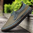 thumbnail image 3 of Men's Breathable Mesh Slip-On Loafers, Lightweight Casual Summer Driving Shoes, 3 of 8