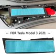 thumbnail image 1 of Filtro de entrada de aire acondicionado Protección interna de flujo externo Flujo Ventille del flujo de automóvil Cubierta protectora para Tesla Modelo 3 2021 Accesorios, 1 of 6