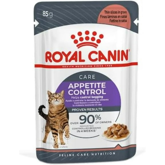 Royal Canin Appetite Control Cat Wet Food in Gravy 12x85g