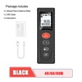 thumbnail image 2 of 40/60/80m Distance Meter Electronic Rangefinder Digital Tape Angle Range Finder Measuring Construction Tools ,Digital LCD Display, 2 of 7