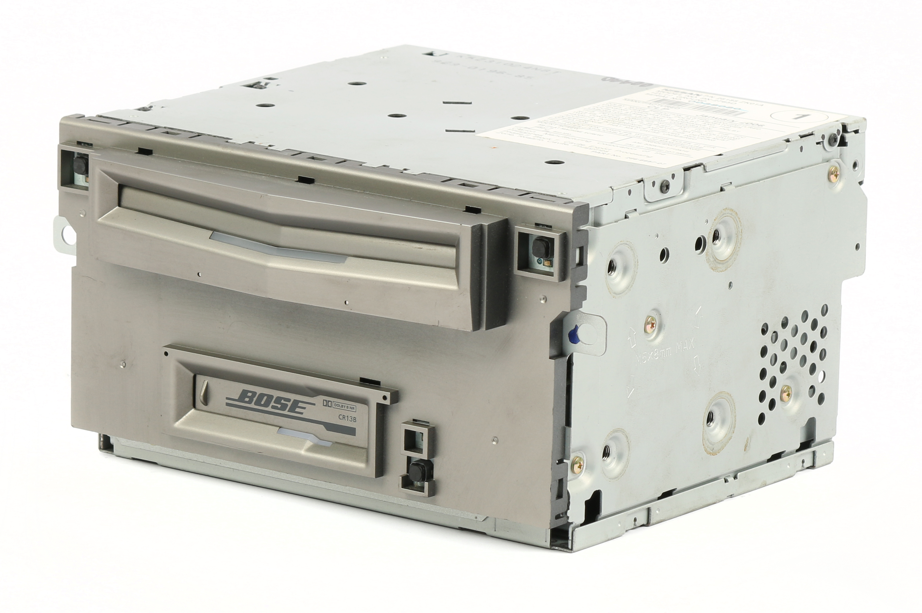 Restored 2006 Nissan Maxima AM FM Radio Cassette 6 CD Part 28188 ZK01A Face CR13B (Refurbished)