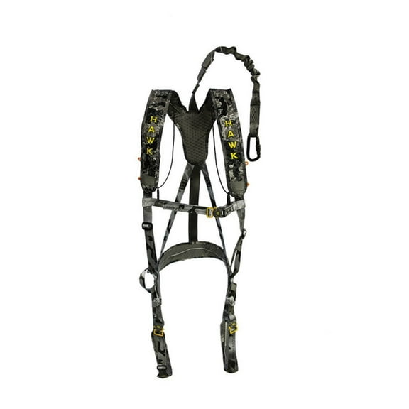 Hawk Elevate Lite Comfortable Lightweight Adjustable 360 Degrees Movement Tree Stand Hunting Harness