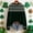 Blackish Green, variant on St Patricks Day Sweater Women Long Sleeve Crewneck Irish Oversized Pullover Plus Size Sweater