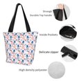 thumbnail image 6 of Fotbe American Gnomes Pattern Beach Tote,Shoulder Handbag,Spacious Tote Bag,Lightweight Travel Bag,Versatile Shopping Bag, 6 of 9