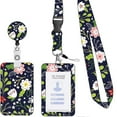 thumbnail image 1 of Id Badge Holder With Lanyard And Retractable Badge Reel Clip, 1 of 1