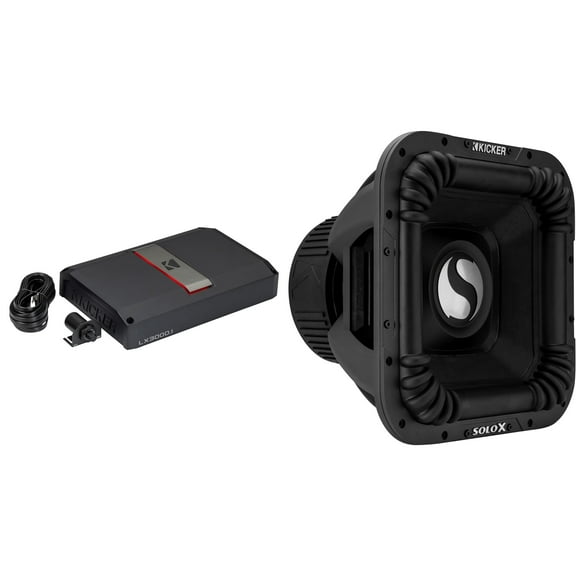 Kicker 49L7X151 - SoloX L7X 15-Inch & LX3000.1 Mono Amplifier