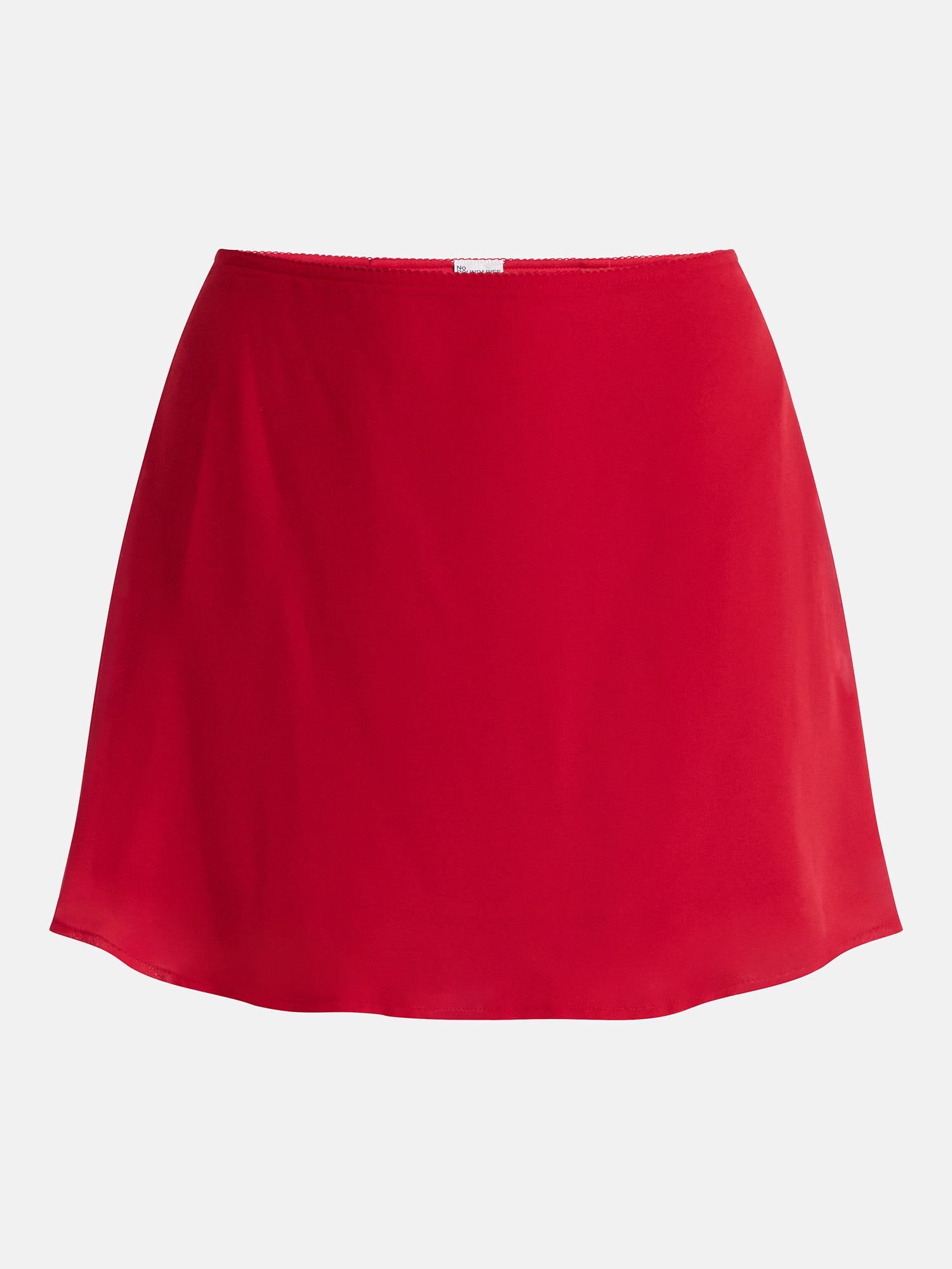 No Boundaries Chiffon A-Line Mini Skirt, Women's