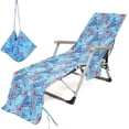 thumbnail image 1 of Toalla para silla de playa, funda para tumbona con bolsillos, toalla para silla de piscina para Patio al aire libre, jardín, estrella de mar Jormftte LRWJ924-6, 1 of 5