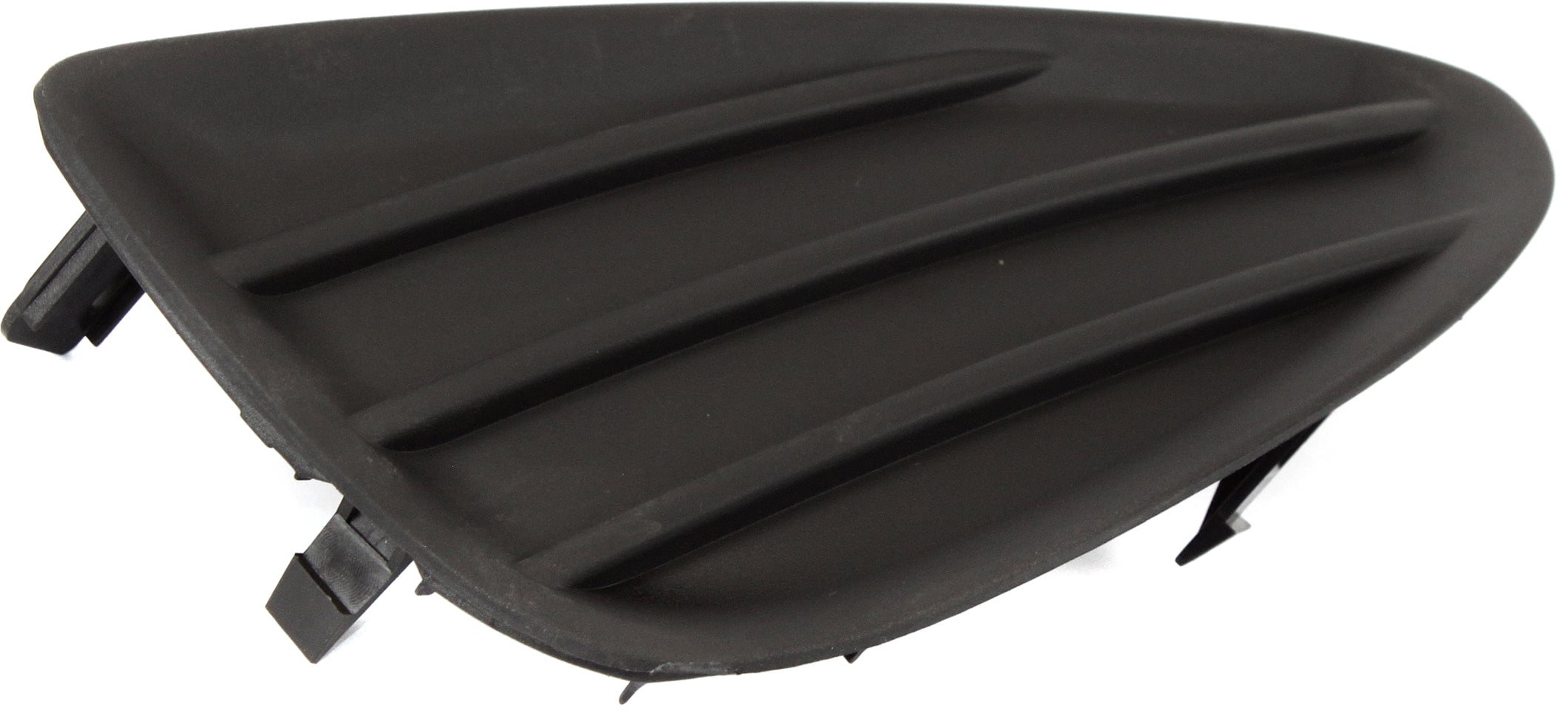 Fog Light Cover Compatible with 2012-2014 Toyota Yaris Left Driver Textured Black