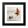 thumbnail image 2 of Hugo Simberg 12x12 Black Modern Framed Museum Art Print Titled - Travel Companions (1901), 2 of 5