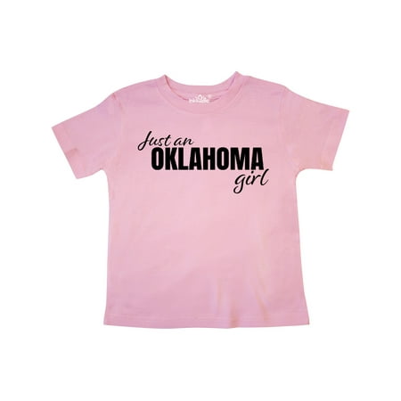 

Inktastic Just an Oklahoma Girl Born and Raised Gift Toddler Toddler Girl T-Shirt