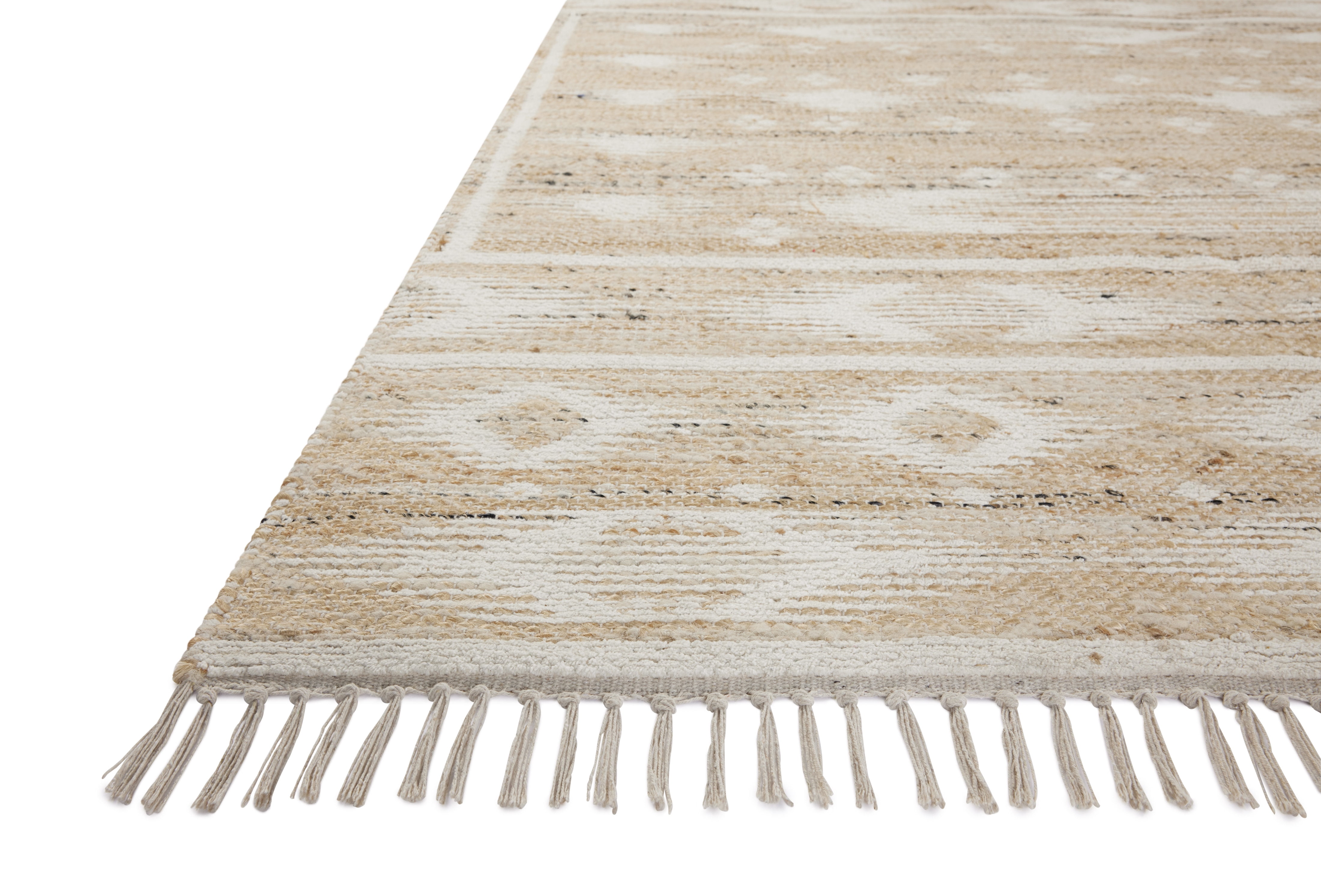 Angela Rose x Loloi Rivers Natural / Ivory 3'-6" x 5'-6" Accent Rug