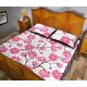 thumbnail image 4 of Juego de cama edredón estampado Sakura rosa, 4 of 5