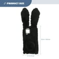 thumbnail image 2 of ROMANSENTIAL Rabbit Shape TPU Plush Phone Case for Girls Women All Seasons 1Pcs 6.52X3.14X0.39in, 2 of 8
