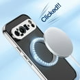 thumbnail image 4 of TECH CIRCLE Clear Case for Google Pixel 9 Pro XL 6.8" (2024) - Magnetic Transparent Phone Case with Camera Protection [Compatible with MagSafe] Slim Thin Lightweight Durable TPU Cover, Silver, 4 of 5