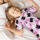 thumbnail image 5 of Fotbe Pink Girl Halloween Pijama Estampada de 2 Piezas para Niños – Ropa de Dormir de Manga Corta Cómoda para Niños y Niñas, Camiseta y Shorts de Algodón-Large, 5 of 6