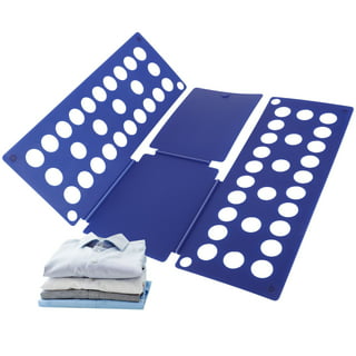 iMountek Plastic Shirt Folder Clothes Folding Board Laundry Room T Shirt  Folding Board Easy to Fold Clothes Blue 