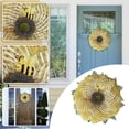 thumbnail image 3 of Girasol De Abeja, Adornos De Corona Colgantes Artificiales, Corona De Día De Abeja Para Puerta Delantera, Decoración Para Fiesta De Boda Noticed HA042635-01, 3 of 6