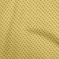 thumbnail image 1 of oneOone Tissu Viscose Chiffon Jaune Minimal Rétro Matériel de Couture Imprimé Tissu au Mètre 42 Pouces de Large, 1 of 5