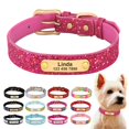 thumbnail image 2 of Personalized Dog Collar Bling Customized Anti-lost Pet ID Collar Adjustable Pet Necklace With Engraved Tag For Small Medium Dogs qym unisex, 2 of 2