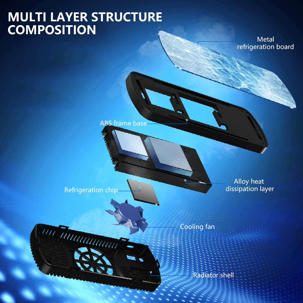Laptop Radiator Semiconductor Refrigeration Computer Cooling Fan Game Cooling Pad
