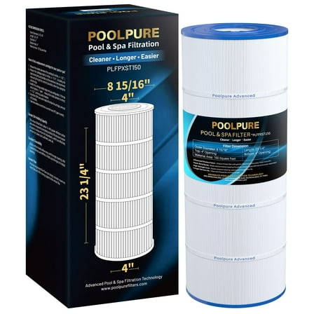 POOLPURE PLFPXST150 Pool Filter Replaces Hayward X-Stream CC1500, CCX1500-RE
