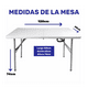 thumbnail image 3 of Mesa Plegable Tipo Portafolio Vitasense Garden MESA-12 120cm, 3 of 6