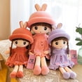 thumbnail image 2 of Kawaii Plush Rabbit Ears Sweetheart Doll Rag Doll Toy Cute Delicate Plush Home Decor Filled Pp Cotton Doll Girls Bihristmas Gift, 2 of 5