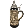 thumbnail image 2 of Munchen Munich Oktoberfest Scene Natural Rustic German Beer Stein .5 L Bavaria, 2 of 3