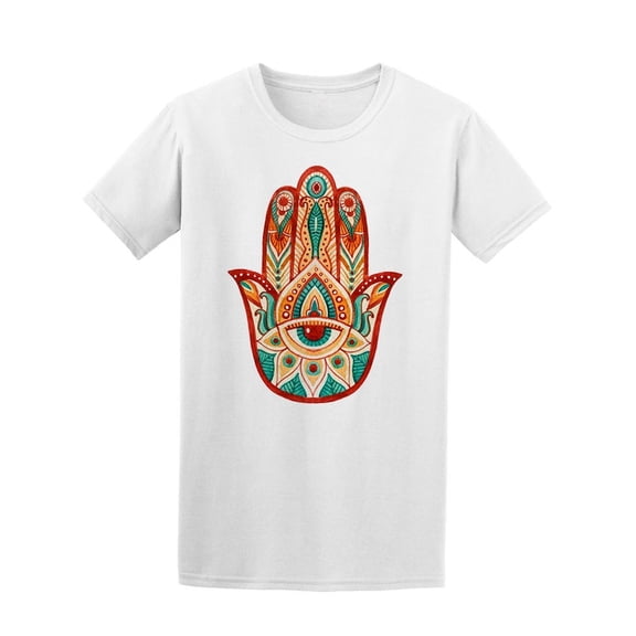 Hamsa Hand In Watercolor Tee Men's -Image by Shutterstock