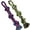 C.Pink+Green, variant on Dog Rope Toys 2 Nearly Indestructible Dog Toys, Dog Toy for Medium to Large Breed, Dental Cleaning Chew Toys, Dog Tug Toy for Boredom, Dog Teething Toys, Dog Rope Toy for Aggressive Chewers