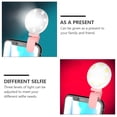 thumbnail image 3 of Mini luz LED para selfies, anillo de luz portátil con clip para selfies, lámpara LED para selfies para teléfono, 3 of 8