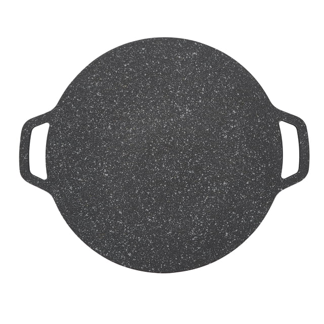 Parrilla para Barbacoa Seguridad Antiadherente Parrilla Portátil Coreana para Barbacoa Duradera Práctica de Aluminio Médica Revestimiento de Piedra Redonda Alta ANGGREK Otros