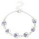 thumbnail image 2 of Fiudx Conjunto de Joyas de Amor, Elegante Collar y Pulsera de Cristal, Pendientes Impresionantes para Mujer, Ligeros y Cómodos de Llevar, Perfectos para Regalar En San Valentín, Una Opción Romántica., 2 of 4