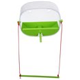 thumbnail image 1 of HEALEEP 1Jgo Comedero Transparente Para Pájaros Con Ventosa Ideal Para Exterior Color, 1 of 8