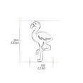 thumbnail image 2 of Silver Flamingo 925 Sterling Silver Stud Earrings, 2 of 3