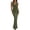 Army Green, variant on Cocktail Dresses for Women Spring Cowl Neck Sleeveless Ruched Slim Fit Maxi Summer Formal Wedding Guest Dress