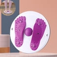 thumbnail image 1 of Disco de torsión de cintura entrenador Abdominal torsión tablas de torsión Ab para Violeta Sharpla Giro de ejercicio, 1 of 8