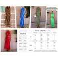 thumbnail image 3 of PRETTYGARDEN Women's 2 Piece Satin Outfits Summer Sleeveless Mock Neck Crop Tops and Long Skirt Dress Sets, 3 of 7