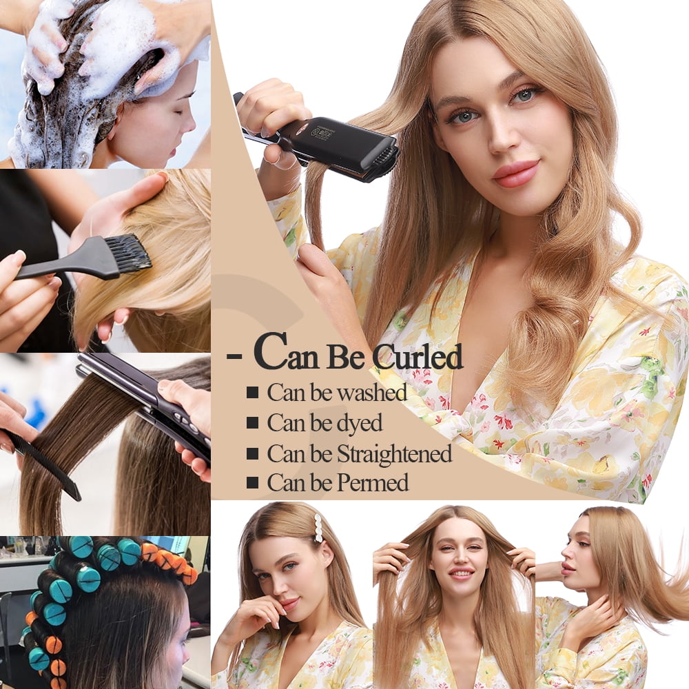 SEGO Human Hair Clip In 100% Remy Human Hair Extensions 8PCS 18 Clips Virgin Human Hair Natural Smooth Full Head