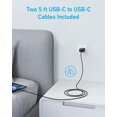 thumbnail image 3 of Cargador USB C de doble puerto Anker Power Bank de 10000 mAh y 20 W, 3 of 9