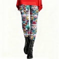 thumbnail image 2 of Roncen Roncen Women's Christmas Printed Yoga Leggings - Stretchy High-Waisted Casual Pants for Holiday & Workout, 2 of 7
