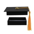 thumbnail image 2 of 1Pack Graduation Gift Card Box Holder Cap Shaped with Tassel Grad Gifts Storage Graduate Present Boxes Holders for Graduations Party Supplies, 2 of 6