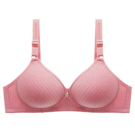 Dealovy Wireless Bras for Women Push up Full Coverage Adjustable Strap Breathable Comfy Everyday Bra