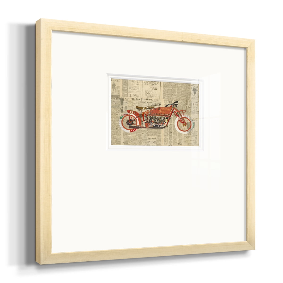 Vintage Red-Premium Framed Print